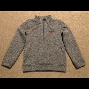 ‼️SOLD ‼️Vineyard Vines Sweater Fleece Shep shirt 
Size 7